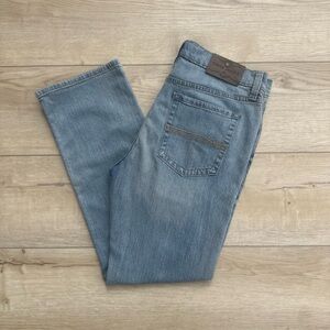 Cozy Jeans Men's Light Blue Straight Jeans